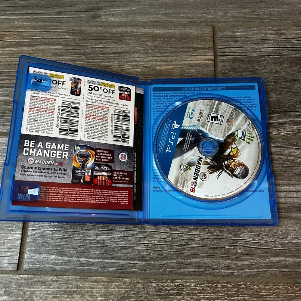 Madden NFL 15 Video Game‎ for Sony PlayStation 4 PS4